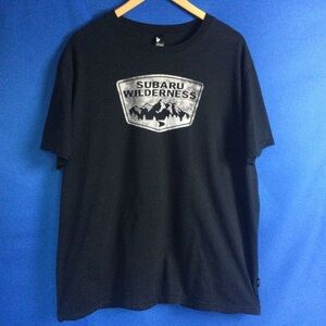 Subaru Wilderness Organic Cotton 2X T-Shirt Black Made in Canada
